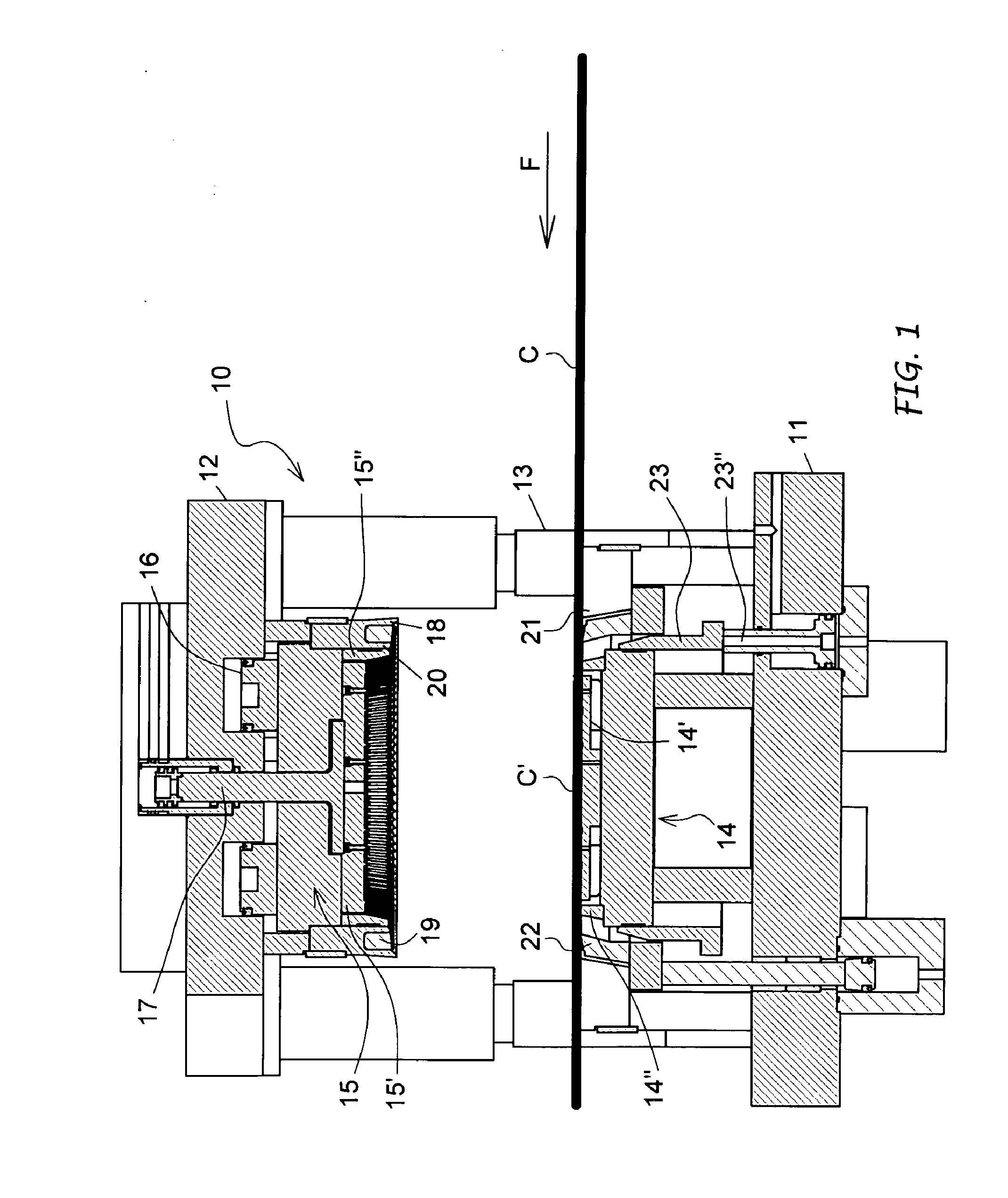 Equipment and method for the forming of paper containetrs