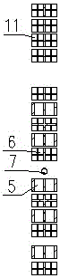 Deep denitration combustion method for tangential boiler