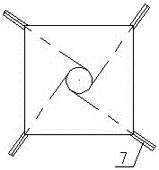 Deep denitration combustion method for tangential boiler