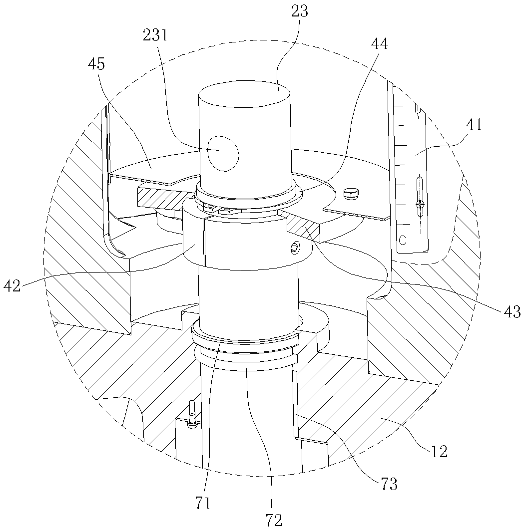 Pneumatic piston actuating mechanism with clutch type hand-operating mechanism for sluice valve