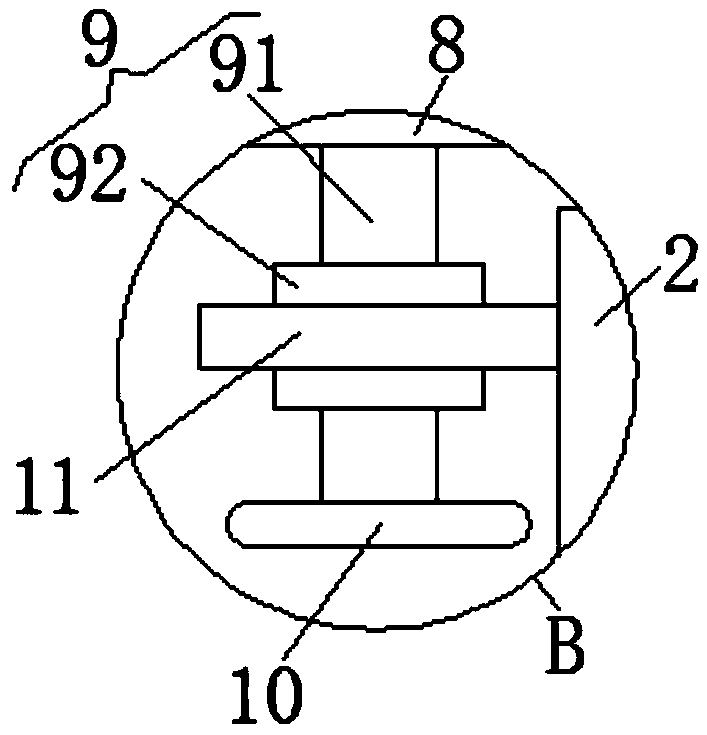 Automatic device for metal plate stamping