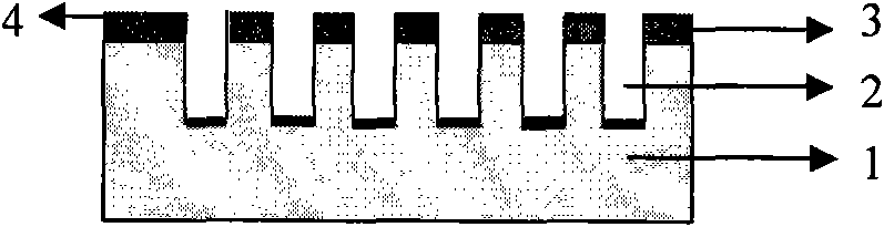 Method for removing cold-embossing residual adhesive layer