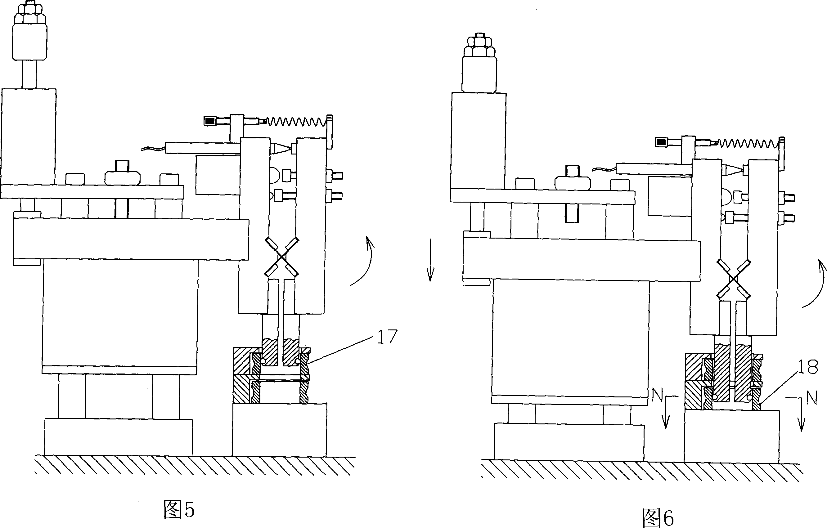 Endoporus measuring device