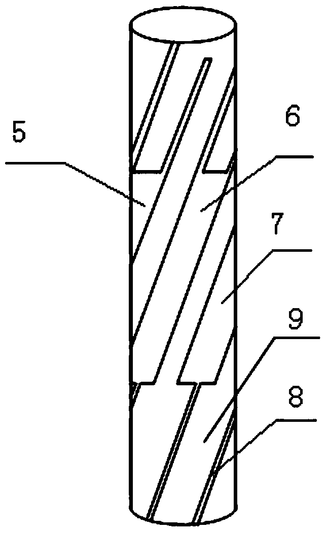 Handset terminal antenna for mobile satellite communication system