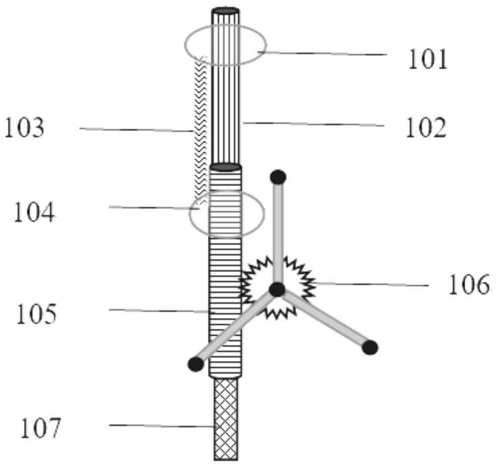 Multi-angle anisotropic medium experimental rock sample drilling device