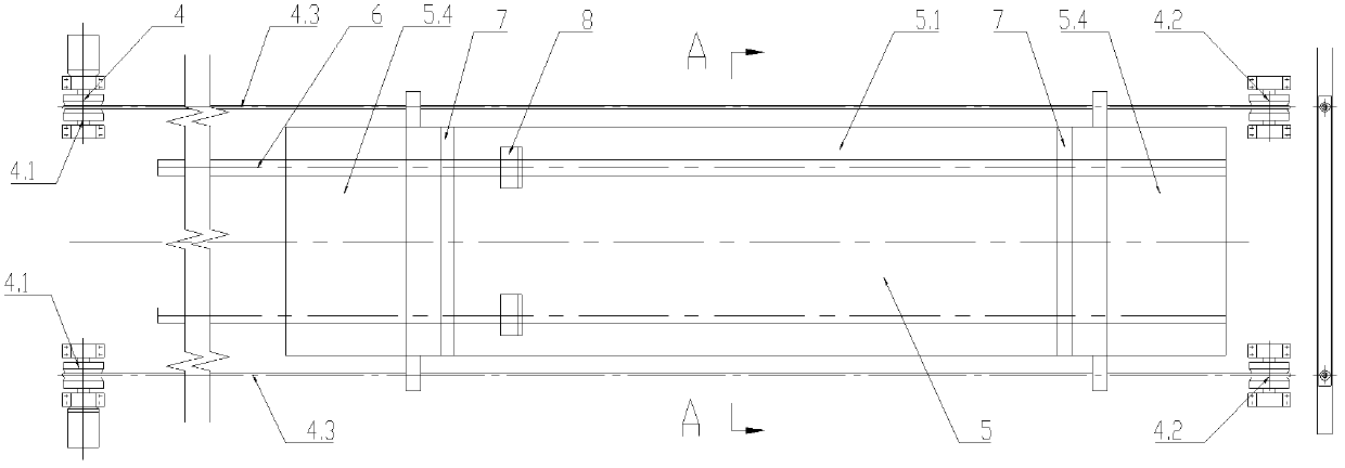 Mobile car automatic weighing platform