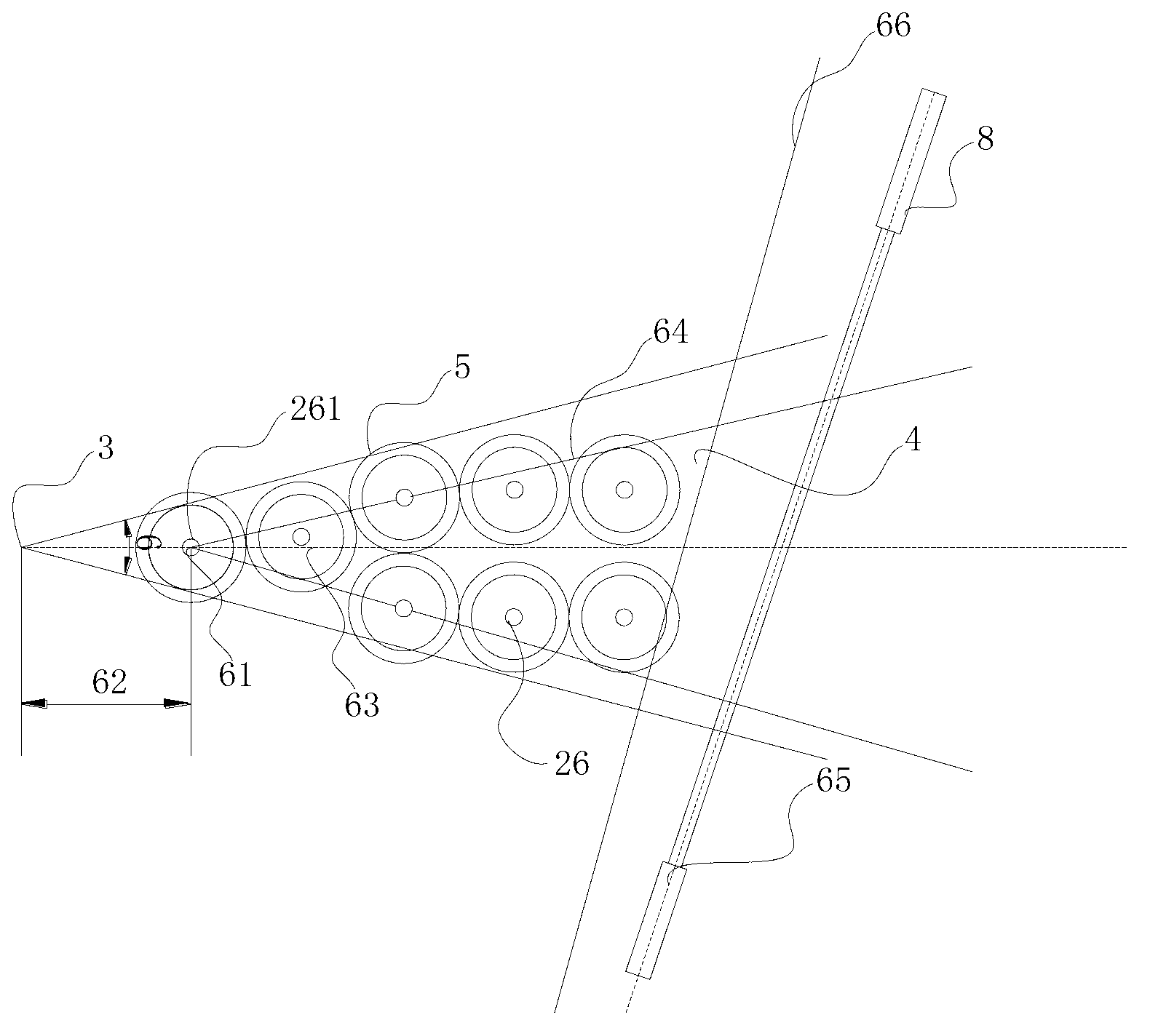 Multi-jet-needle combination device for weft insertion mechanisms of water-jet looms