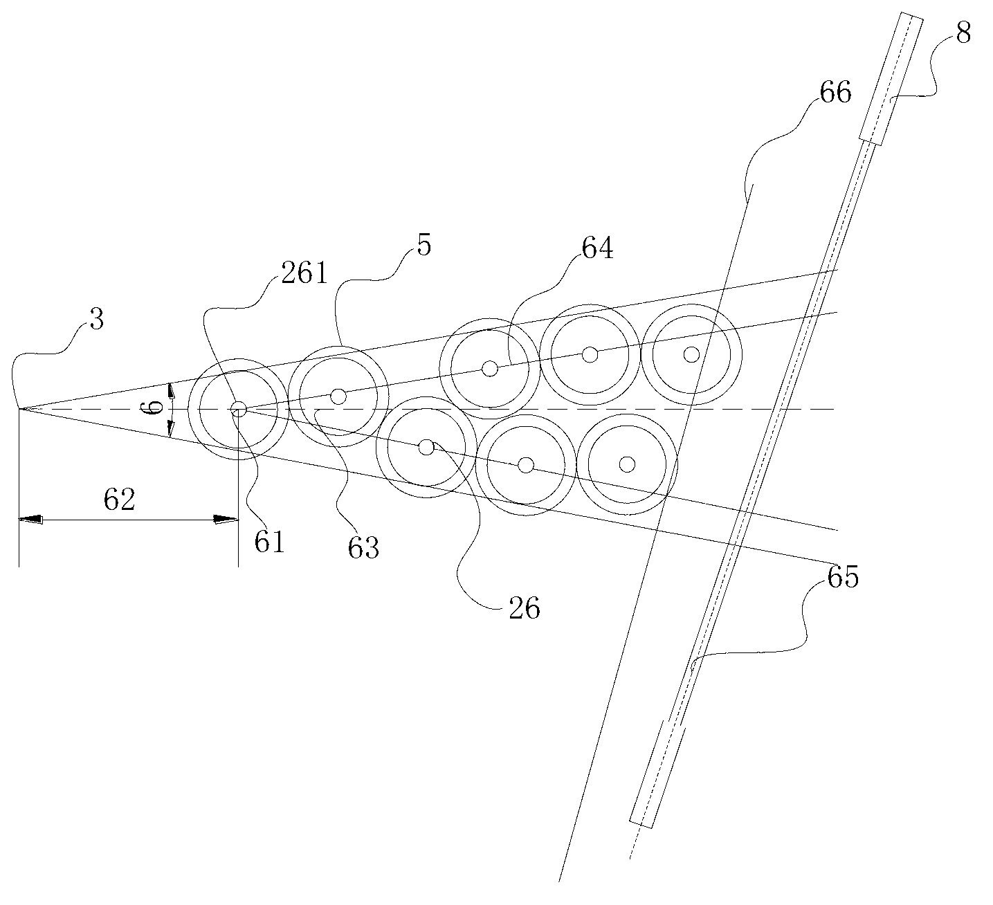 Multi-jet-needle combination device for weft insertion mechanisms of water-jet looms