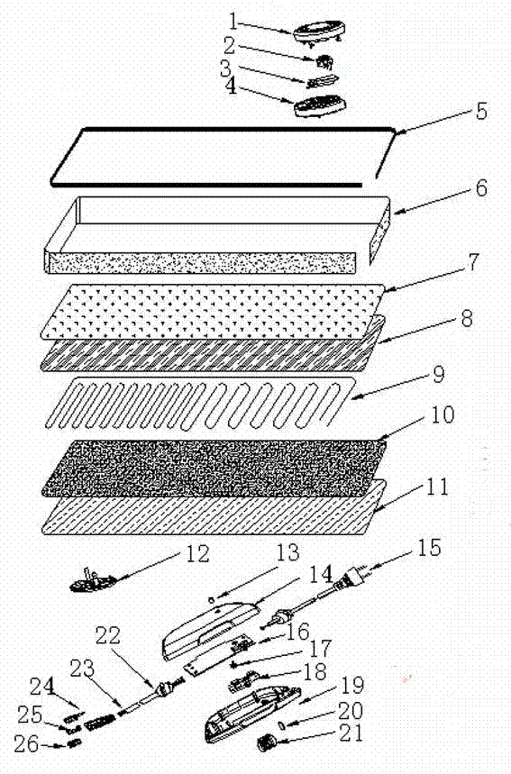 Heating blanket with cloth cover