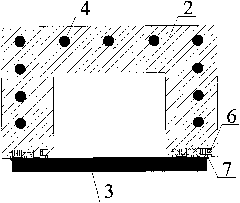 Steel-concrete combined beam and construction method thereof