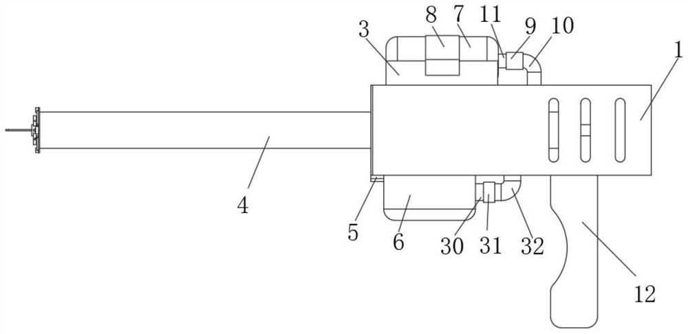 Radio frequency suction scalpel for hepatobiliary pancreatic surgery