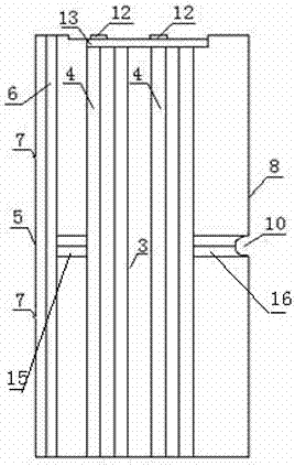 Sponge city water permeable brick