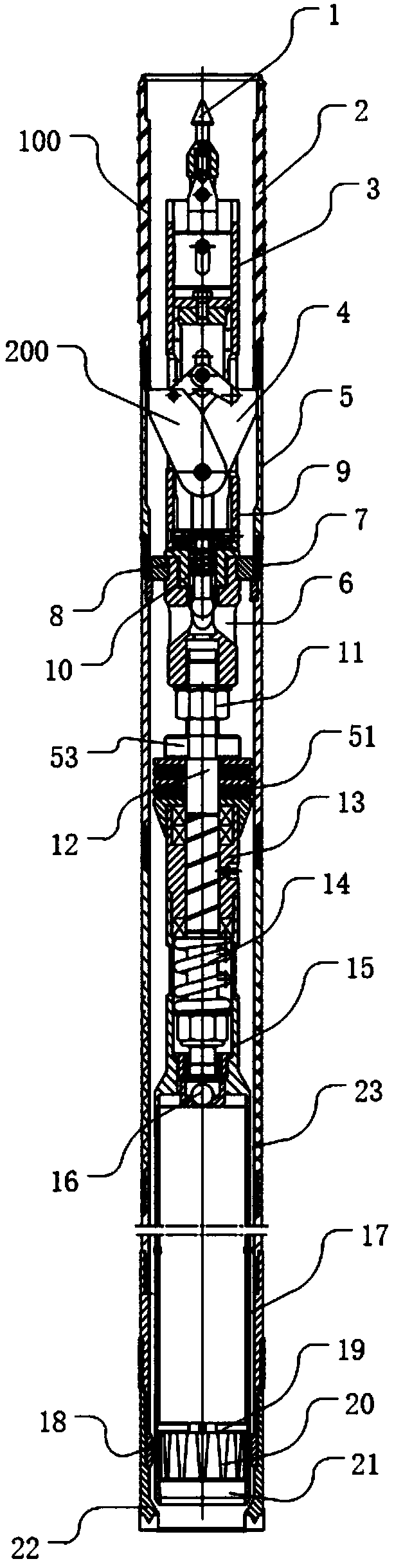 Geological data acquiring drill and using method thereof