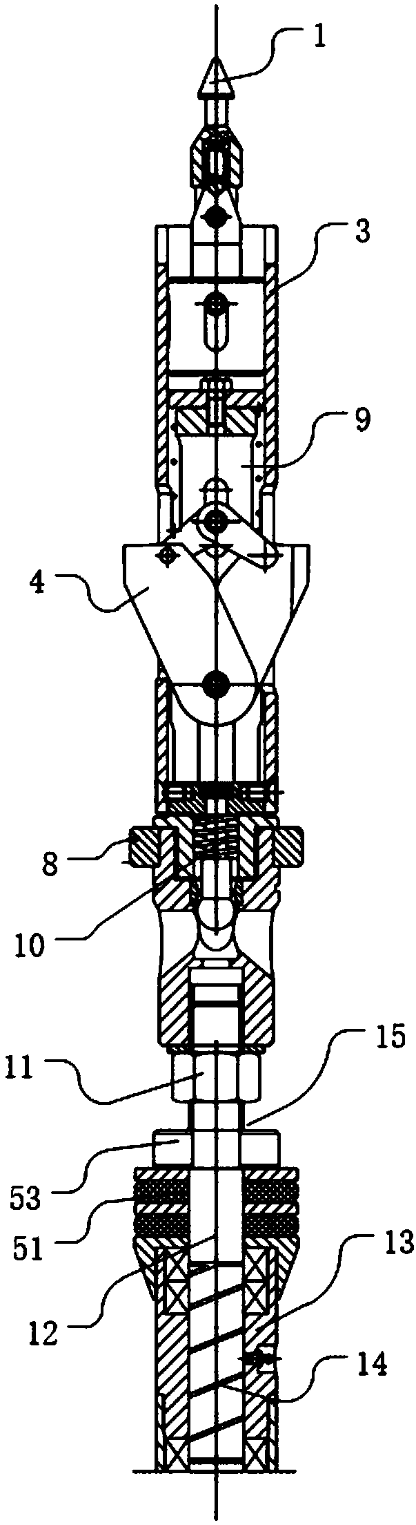 Geological data acquiring drill and using method thereof