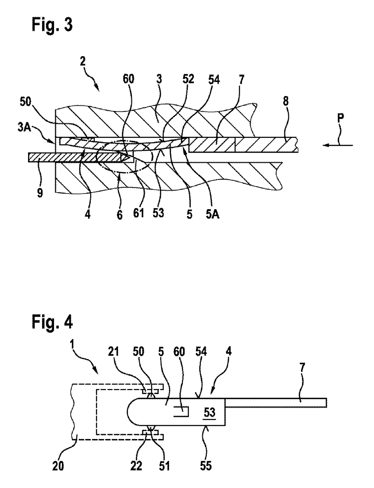 Direct plug-in element with integrated locking mechanism