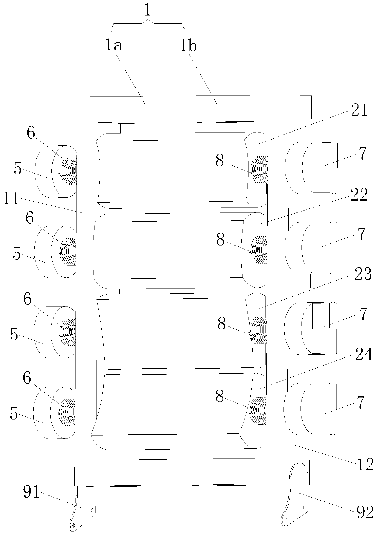 A transformable car seat back frame