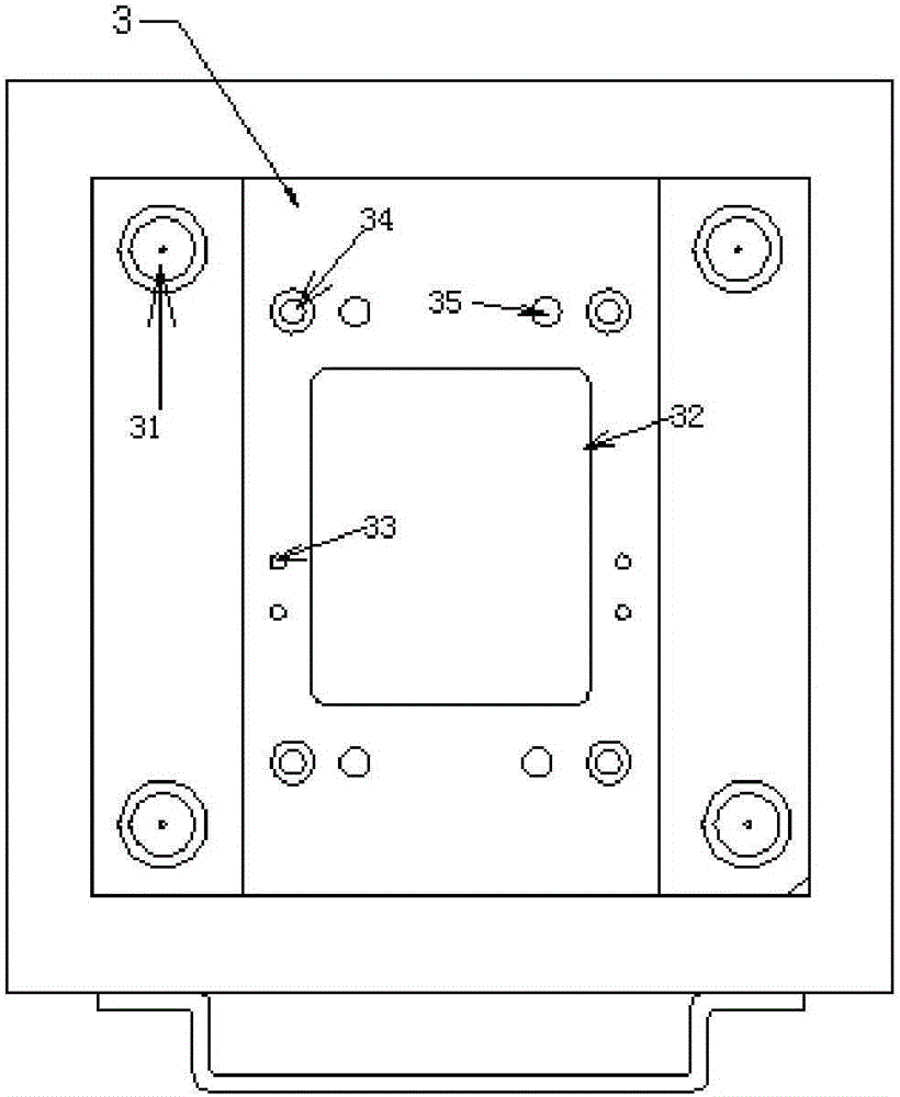 Waste-sucking hardware die holder universal for die cutting