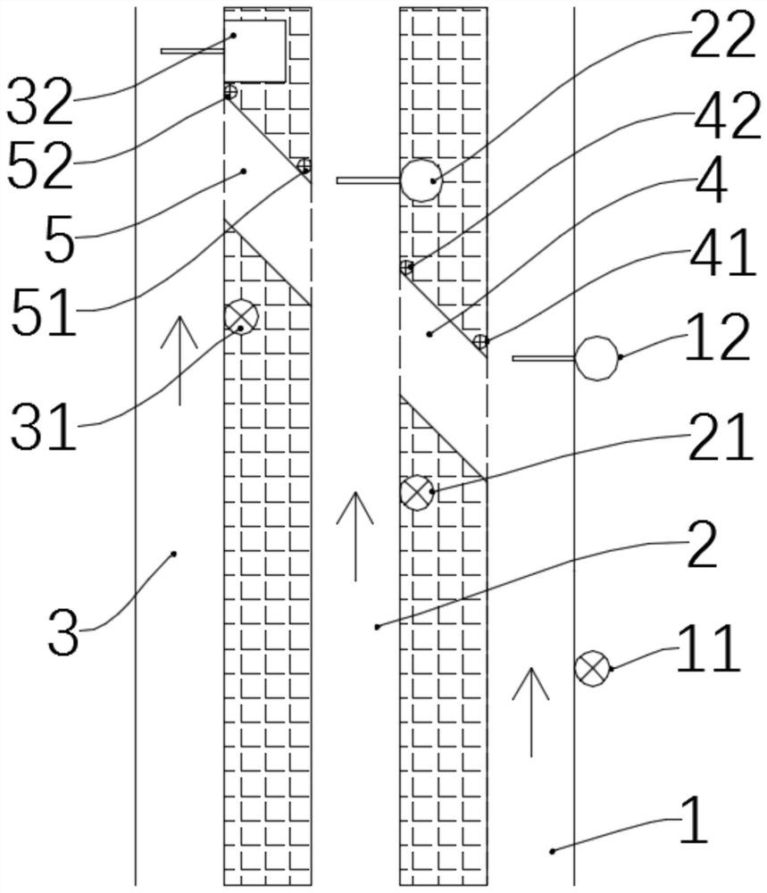 ETC card anti-mis-swiping mechanism and system for highway vehicle departure