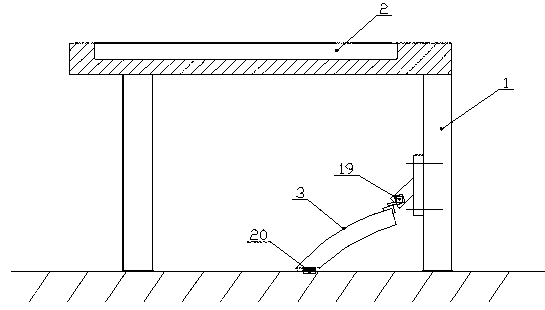 Far infrared intelligent electric heating table and control circuit thereof