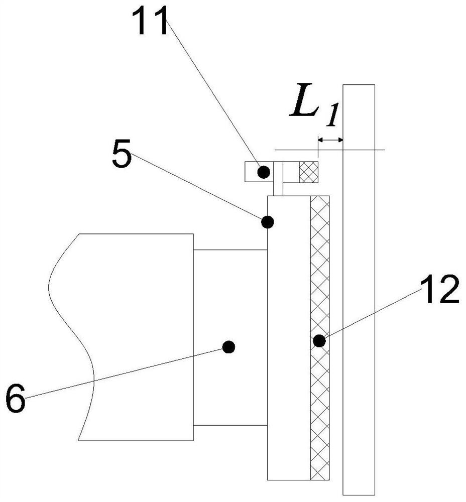 Monitoring system for disc brake of elevator