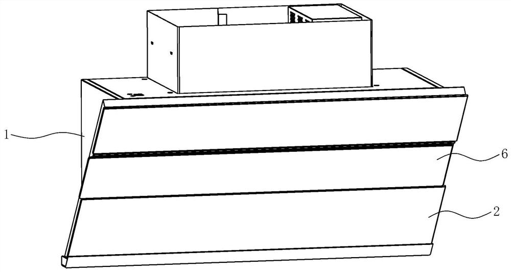 Air inlet assembly and range hood applying same