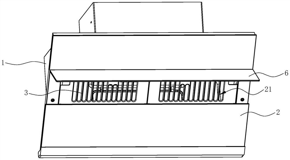 Air inlet assembly and range hood applying same