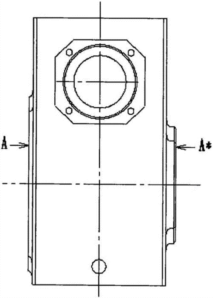 A box body processing tool and its processing technology