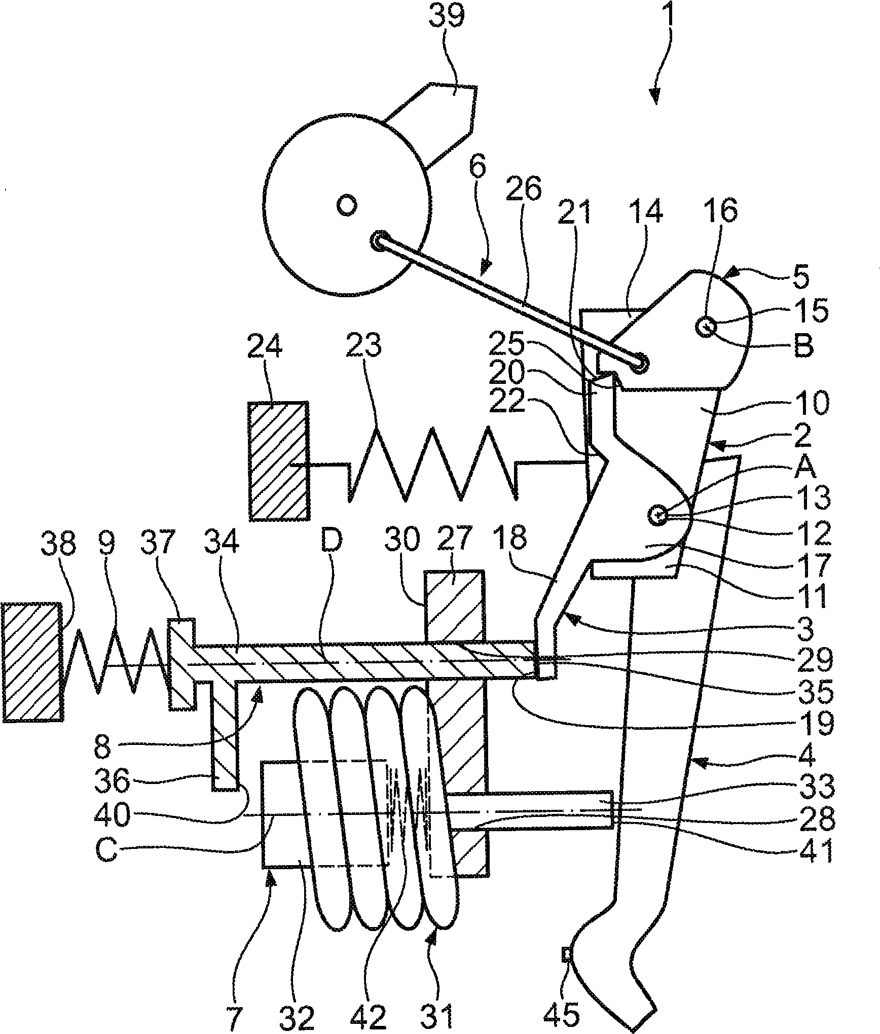 Switching unit