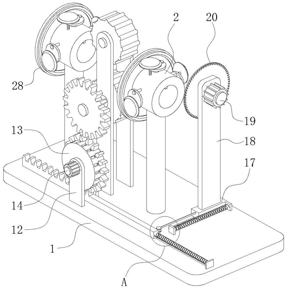 A steel bar cutting device with automatic loading and adjustable cutting length