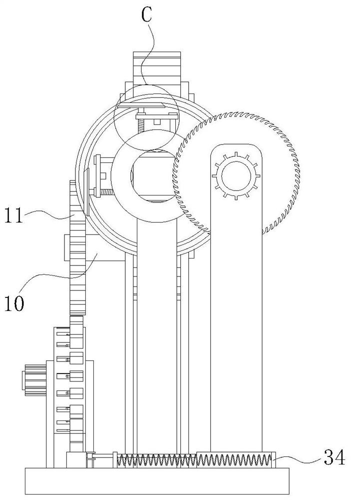 A steel bar cutting device with automatic loading and adjustable cutting length