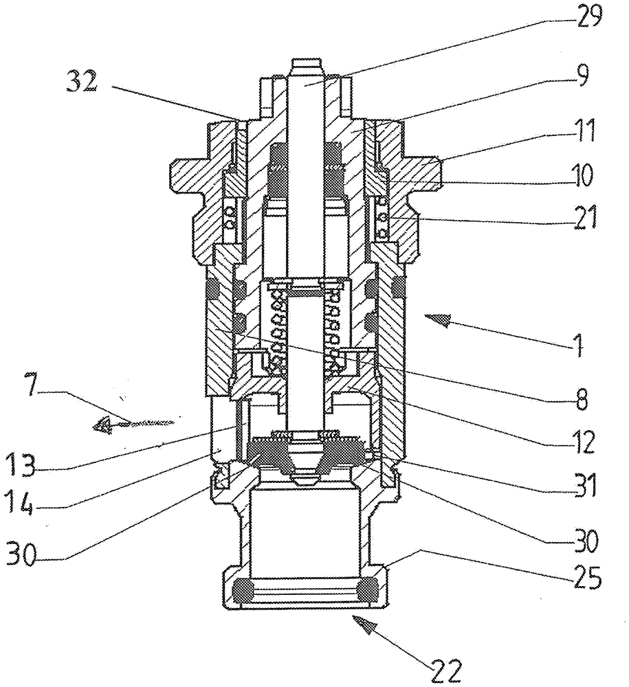 Valve insert for heater valve and heater having heater valve