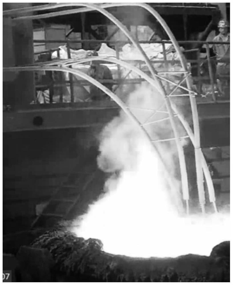 Magnesium-calcium addition process for non-quenched and tempered steel containing magnesium-calcium