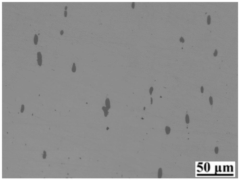 Magnesium-calcium addition process for non-quenched and tempered steel containing magnesium-calcium