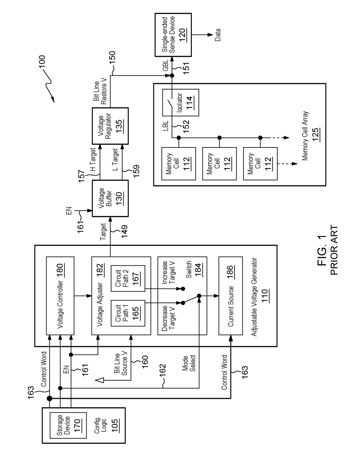 Differential voltage generator