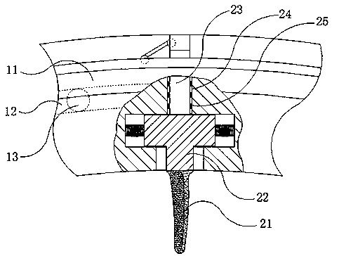 Gas Turbine Compressor Cascade Shroud with Spatial Structure