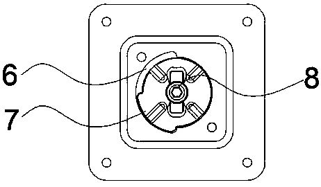 LED display screen module maintenance mechanism