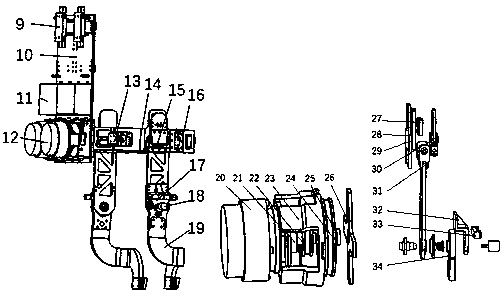 Active and passive combined variable-instantaneous-center flexible-rope-driving lower extremity exoskeleton robot and control method