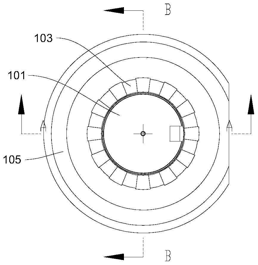 Conformal cooling die and machining method thereof