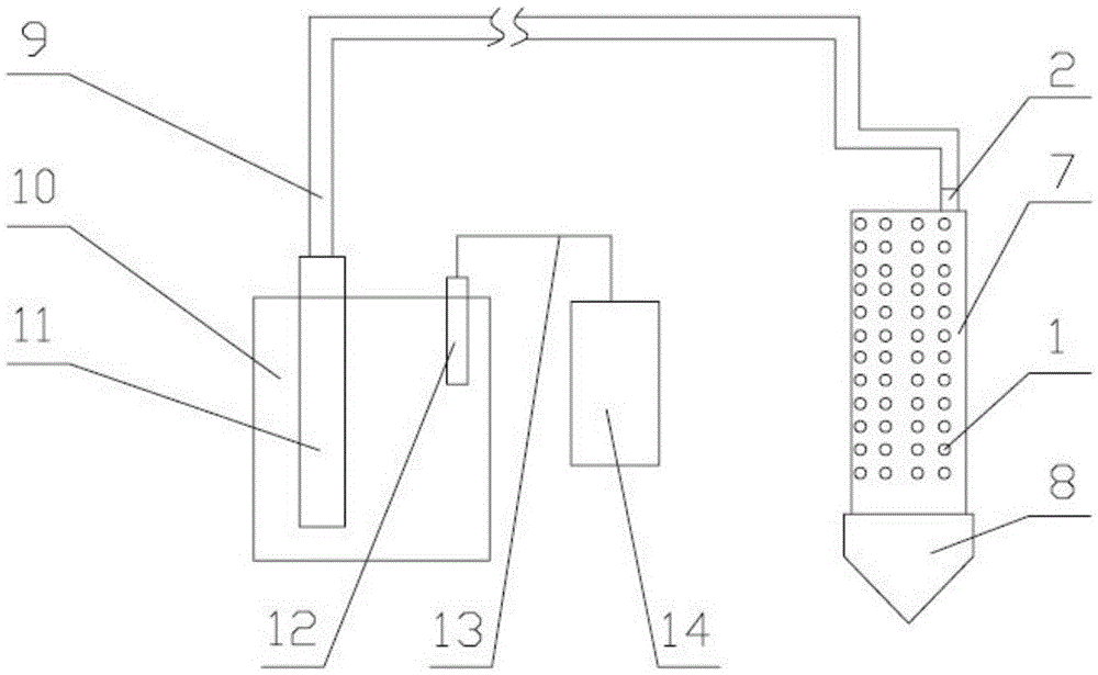 An automatic detection device and system for warehouse insects based on pest luring technology