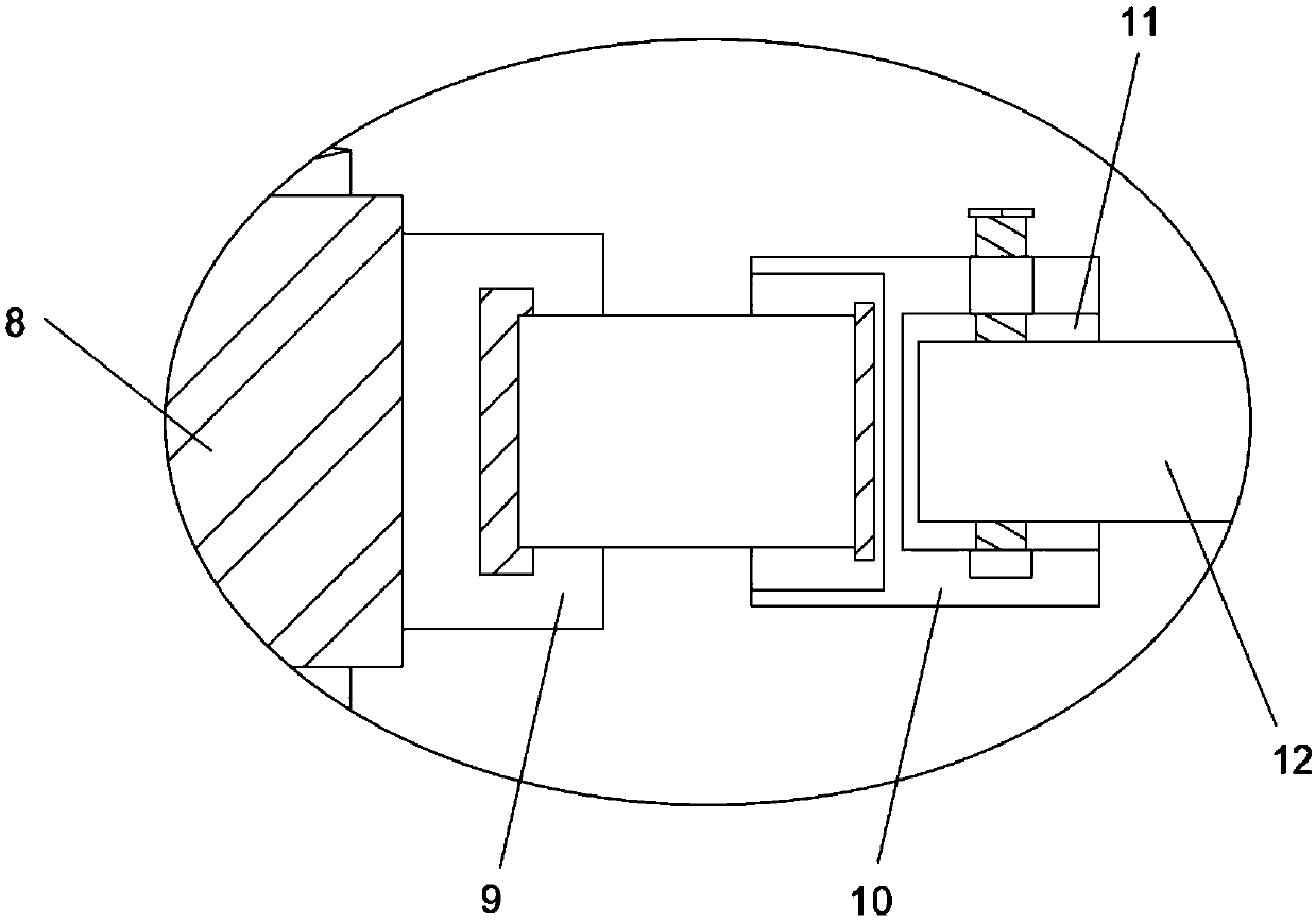 Bed sheet fixing device capable of preventing wrinkles