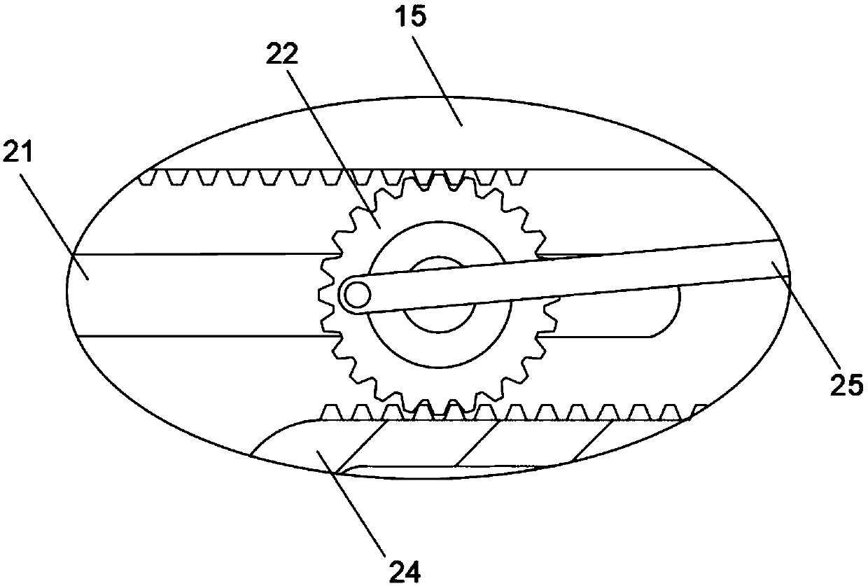 Bed sheet fixing device capable of preventing wrinkles