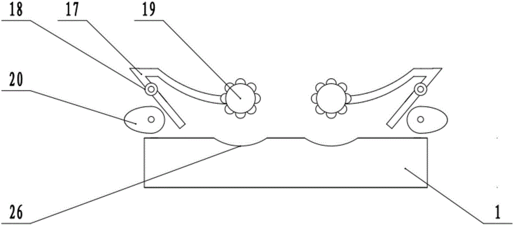 Massage bed with body fitting function