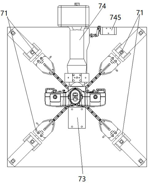 Steel wire preloading crimping device