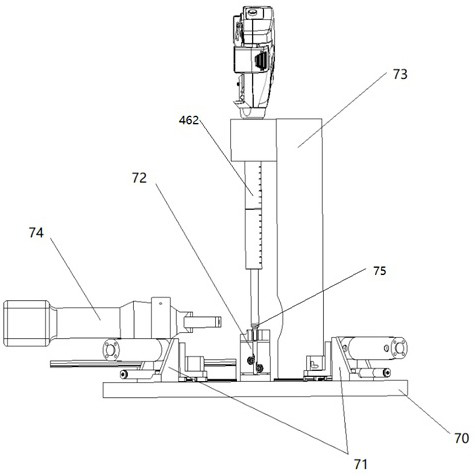 Steel wire preloading crimping device