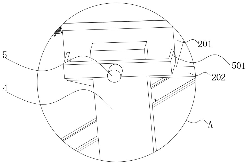 Crushing and transferring device for building decoration waste and using method of crushing and transferring device