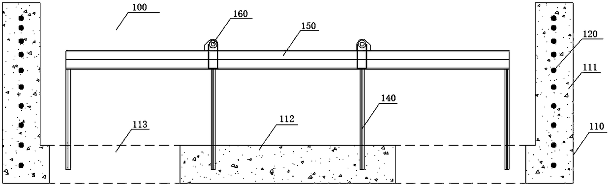 Circumferential prestressing concrete pouring jacket used for foundation construction of bearing platform and manufacturing and installing method thereof