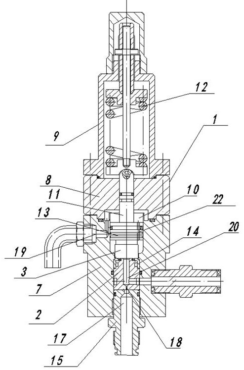 Pilot safety valve