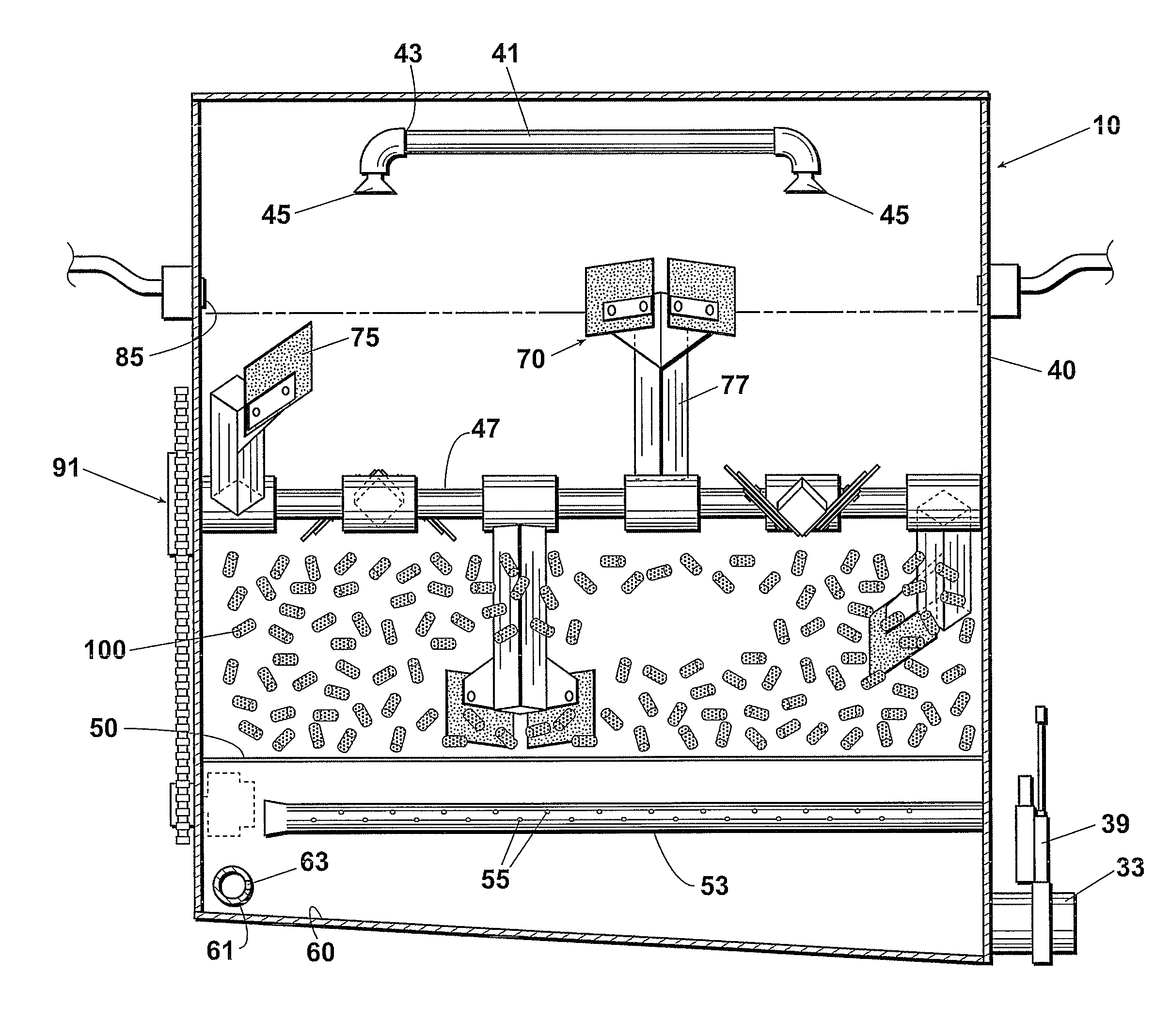 Bio-Reactor System and Method for Composting Food Waste