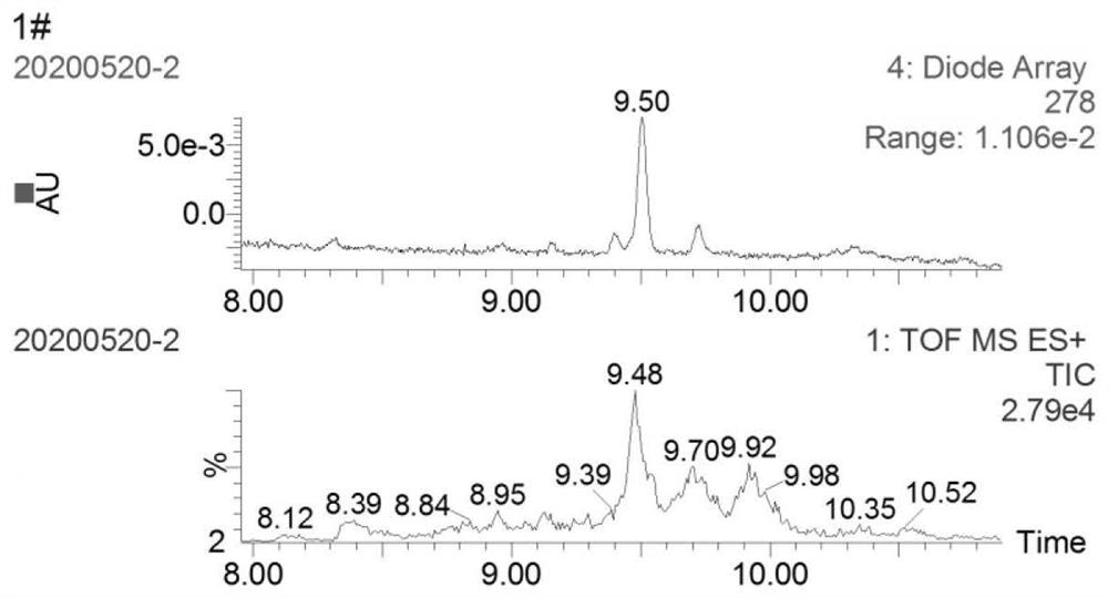 Method for separating and identifying bitter polypeptides in yellow rice wine