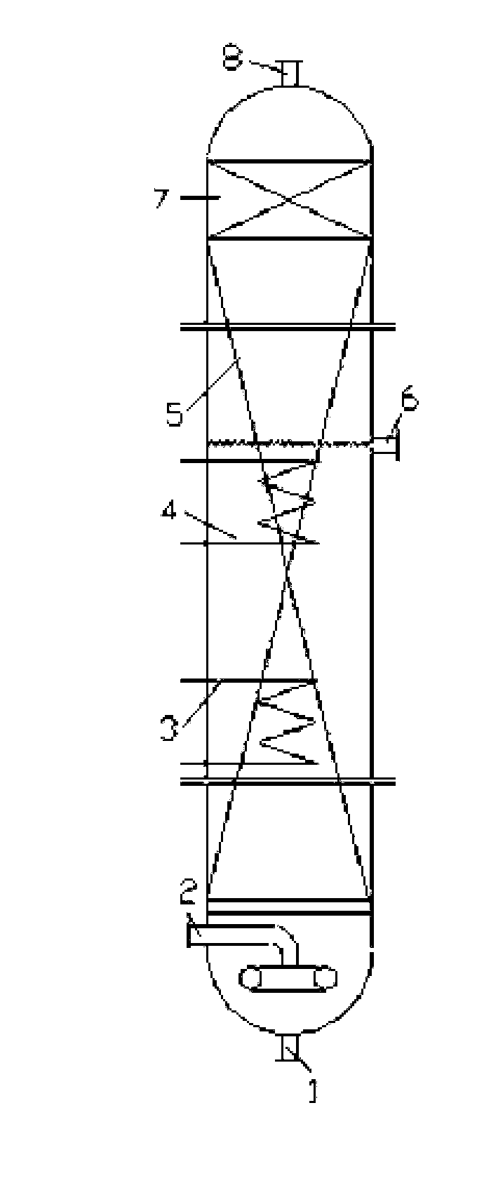 Production technology for preparing methanol by continuous oxidation of methane